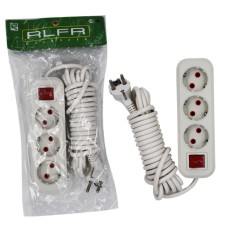 Подовжувач 3м з вимикачем з заземлення