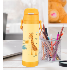 Дитячий термос "Giraffe"0,5л Maestro з силік.труб.