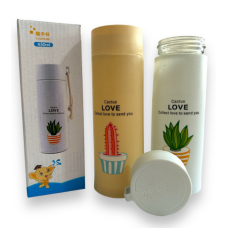 Пляшка скляна для води 450мл №М24-6