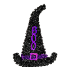 Підвісний декор "Капелюх відьми" на Halloween 41*29см