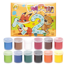 Гуаш Тетрада 12кол/10см3 140г  89519