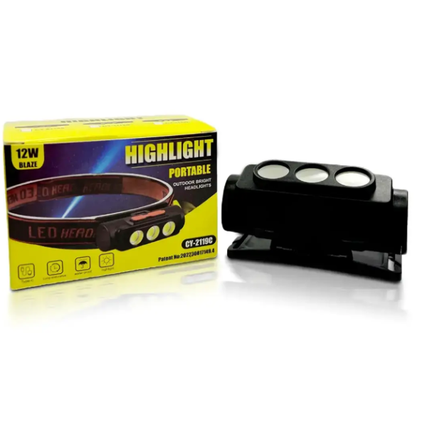 Ліхтар налобний Type-C Bailong 1x18650 BL-2119C 6899