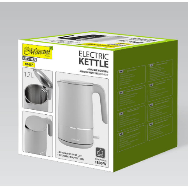 Електричний чайник MR-037-GREY 1,7л