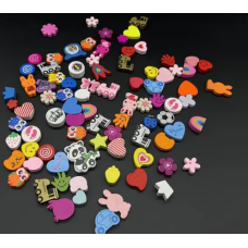 Дерев'яні,кольорові заготовки для творчості Асорті 1шт