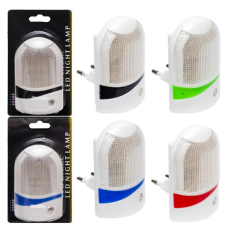 Нічник з датчиком освітлення 1W 8*6см X4-26 04246