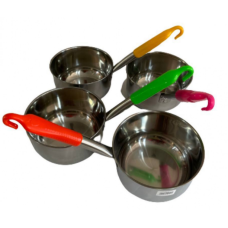 Ківш метал. з металопл. ручкою Д-14см