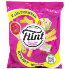 Сухарики Flint пшенично-житні Холодець з хроном 70 г