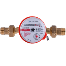 Лічильник гарячої води ECOSTAR DN15 1/2″ L110 E-C 2,5