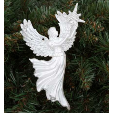 Підвіска на ялинку Янгол з зіркою