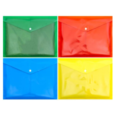 Тека кнопка А5 неон 17 мікрон