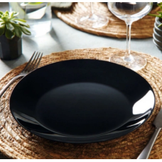 Тарілка обідня кругла d=25см «Arcopal» Zelie Black Q8454