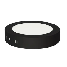 Світильник накладн./врізн. LED 18W 1530Lm з дат. руху 100-265V d-220*h23мм ЧОРНИЙ к