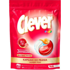 Капсули гелеві CLEVER COLOR 3 камери, doypack 22*18г