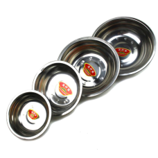 Миска №ММ-26 нерж. 24,4*7 (200) (13191)