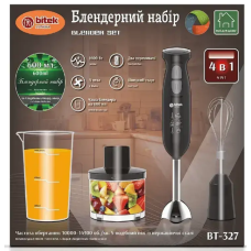 Блендерний набір 4 в 1 600мл 1600Вт BITEK BT-327 6655