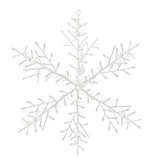 Сніжинка новорічна CN-3 20,5 см велика уп 3шт