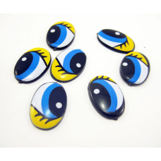 Очі для декору набір 10-16шт