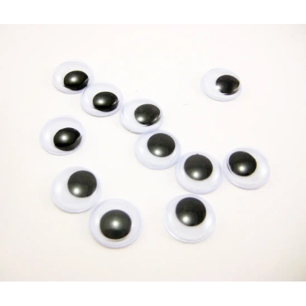 Очі для декору набір 10-16шт