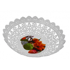 Фруктівниця №247 хлібниця пл. коло. (24*6,5)см 35619