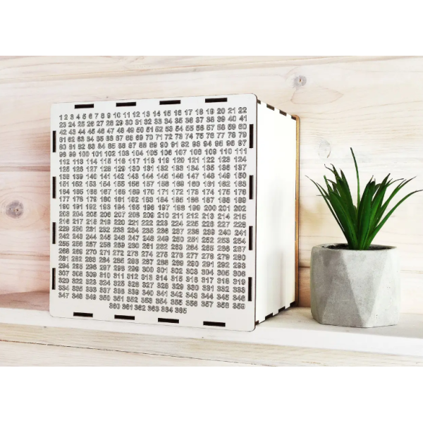 Скарбничка на мрію з друком на 365 днів