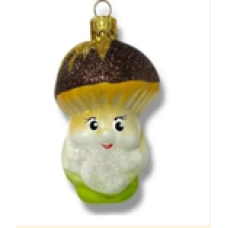 Скляна іграшка 1092 Гриб-боровик