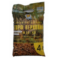 Торф верховий 4л