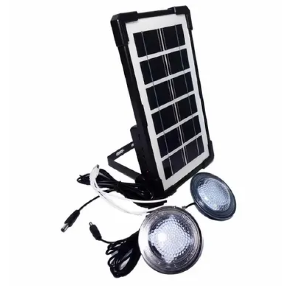 Портативна зарядна станція GD 07A із сонячною панеллю (7272)