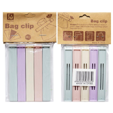 Набір затискачів для пакетів 5шт 9,5*1,5*1,2см