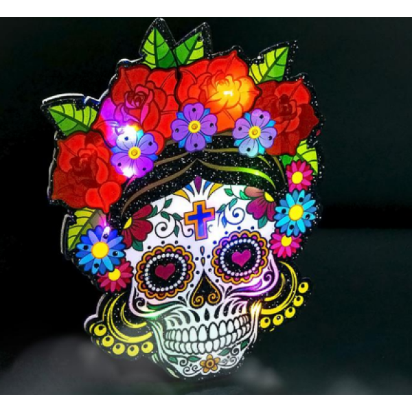 Декор з LED-підсвіткою на Halloween 26*17*1см 601-1