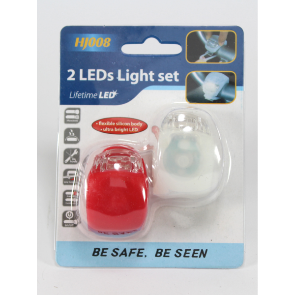 Ліхтарик велосипедний 2шт 008-2