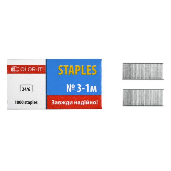 Скоби №24 "С" 1000шт. 50367