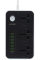 Мережевий Подовжувач LDNIO SC3604 6USB 3.4A (Чорний)