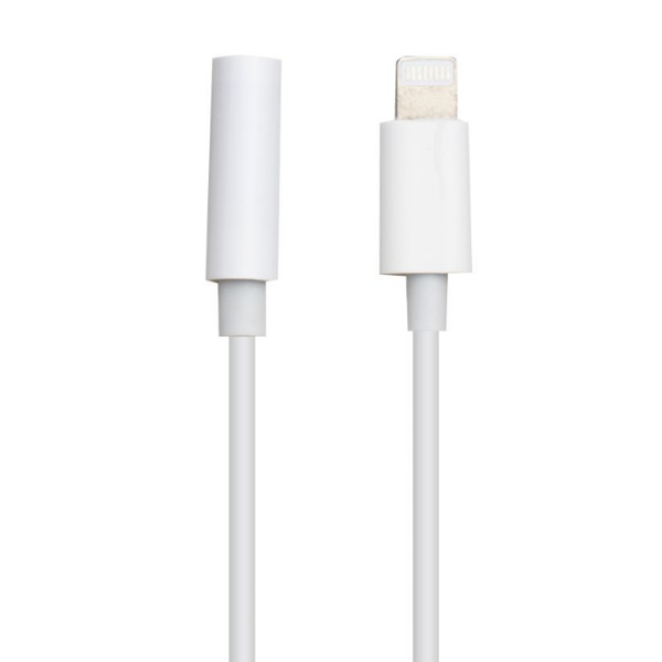 Кабель Aux Cable GL032 7G Lightning to 3.5 Jack/Bluetooth version/No Logo (Сірий)