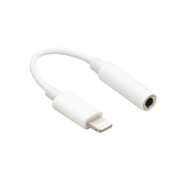 Кабель Aux Cable GL032 7G Lightning to 3.5 Jack/Bluetooth version/No Logo (Сірий)