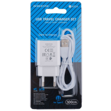 Мережевий Зарядний Пристрій Borofone BA52A Type-C 2.1A