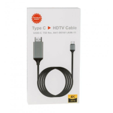 Кабель Type-C/HDMI 2m 4k (A41) (Чорний)