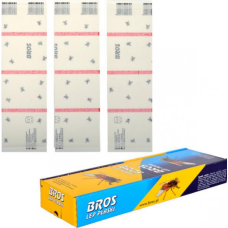 Липка стрічка від мух №1 Bross плоска 08733 (1000)