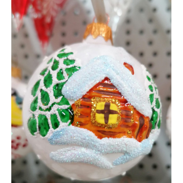 Ялинкова іграшка формовка скло