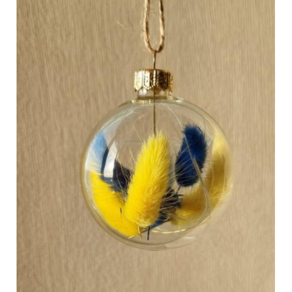 Ялинкова іграшка 80мм заготовка скло