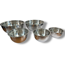 Миска-салатниця металева 20см 20-5 38093