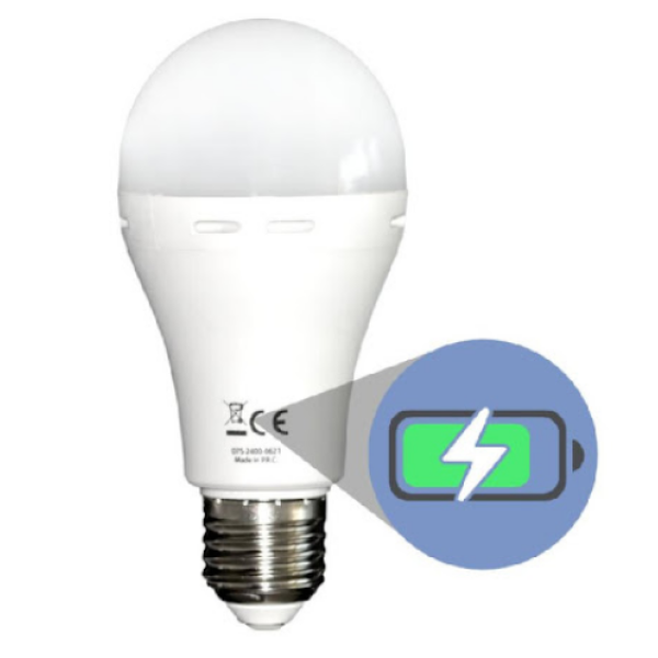 Лампа діодна акумуляторна E27 20W