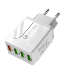 Зарядний пристрій 220В 3,5А 12Вт 5В USBx4 QC3.0 Quick Charger 34-2 7129