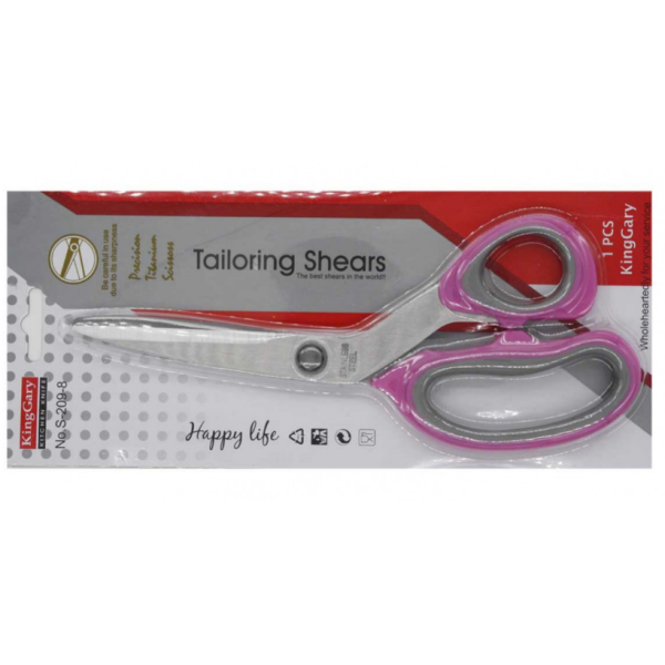 Ножиці №209-10 силік. руч. 10разм (34903)