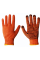 Рукавички FAR х/б, Залиті піною, Оранж, Прогумрвані