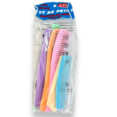 Набір гребінців color 6шт