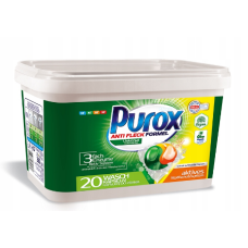 PUROX COLOR & WHITE DuoСaps капсули гелеві для прання, box 20x18г