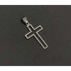 Підвіски з нержавіючої сталі. Хрест Мікс
