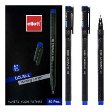 Ручка масляна "СARBONIX" Ellott CL-M6 синя