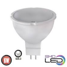Лампа світлодіодна 6W 3000K GU5.3