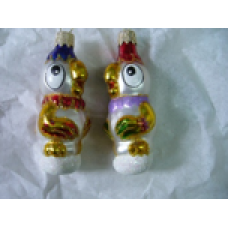 Скляна іграшка 1150 Папуга